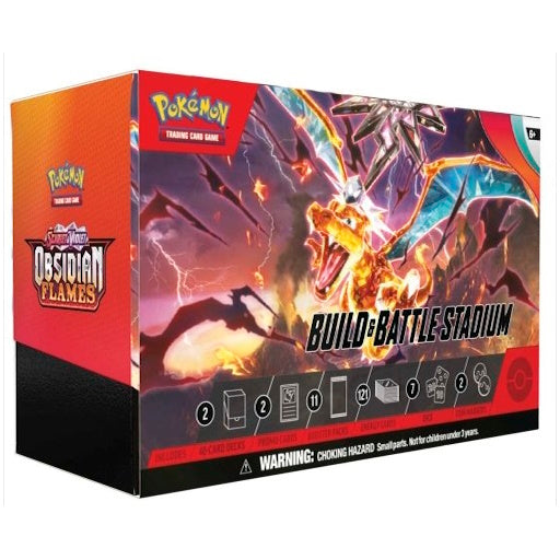 Pokémon TCG: Scarlet & Violet-Obsidian Flames Build & Battle Stadium