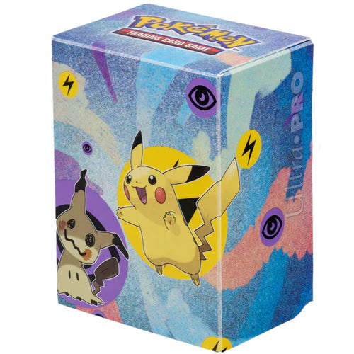 Pokemon Pikachu & Mimikyu Full View Deck Box AmoDrop Pokemon Pikachu & Mimikyu Full View Deck Box AmoDrop