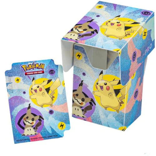 Pokemon Pikachu & Mimikyu Full View Deck Box