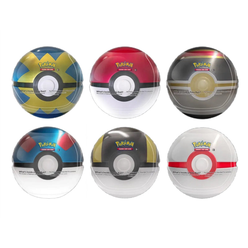 6 Pokeball Tins!