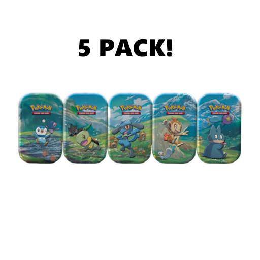 Pokemon Friends of Sinnoh Mini Tin: Set of 5