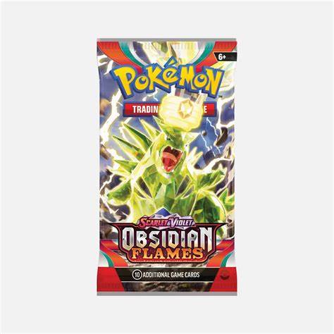 Pokemon Scarlet & Violet: Obsidian Flames Booster Pack!