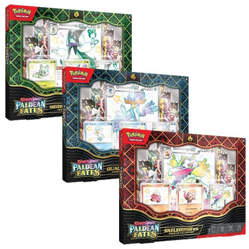 Paldean Fates Premium Collection Boxes Set of 3
