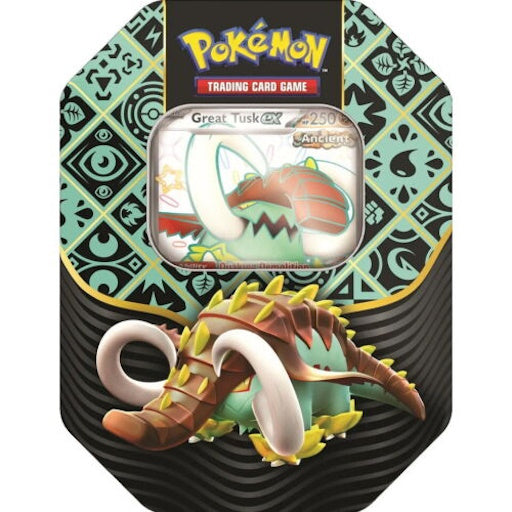 Pokémon TCG: Scarlet & Violet Paldean Fates Tin – Great Tusk